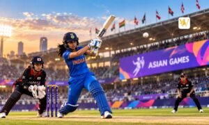 Read more about the article Asian Games Women’s Cricket India Begin Title Defence Against Japan